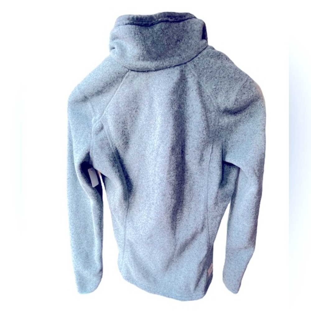 The‎ North Face Women’s Blue Vintage Fleece Jacket With Toggle Buttons. Small. - Picture 4 of 8